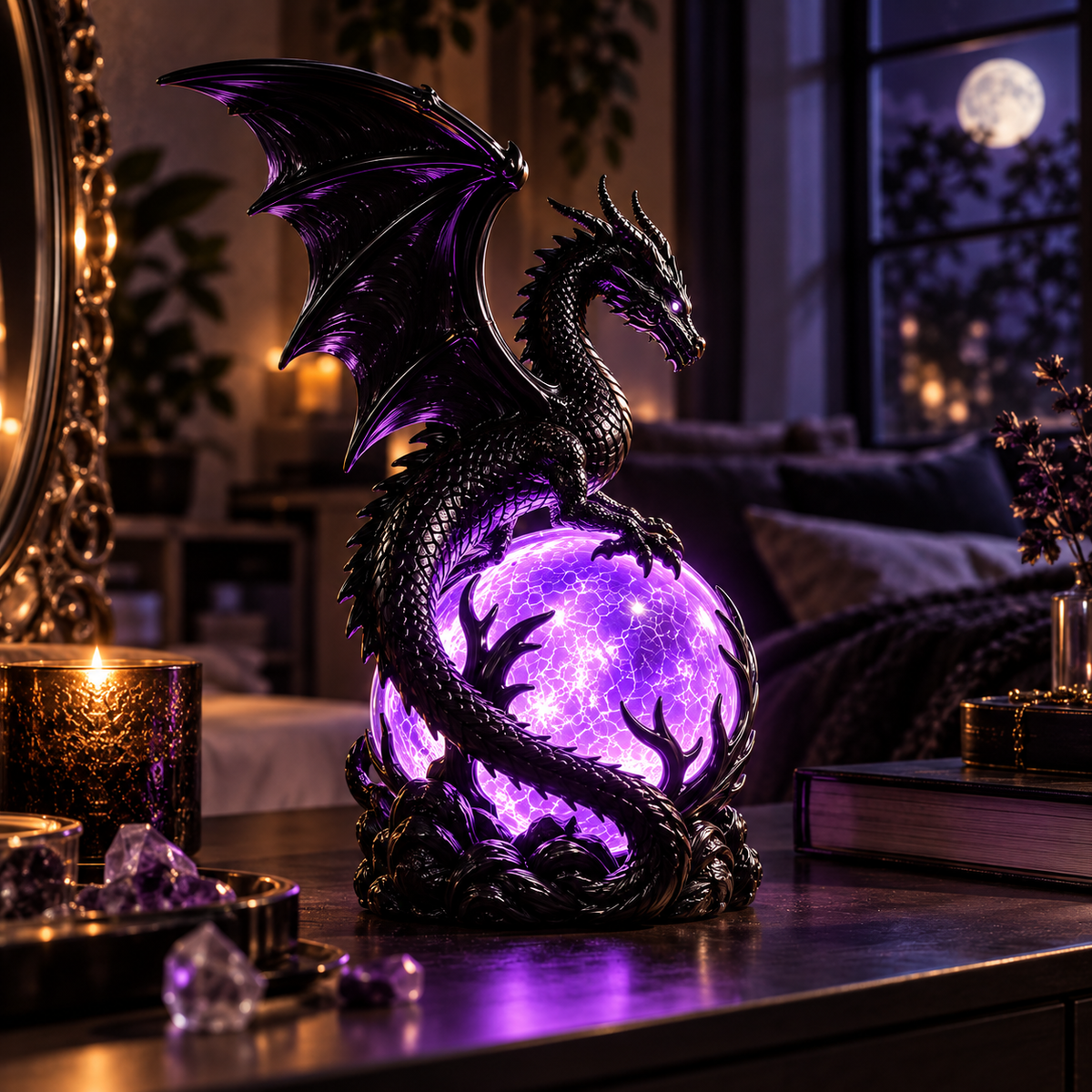 Dragon Night Lamp By Adery